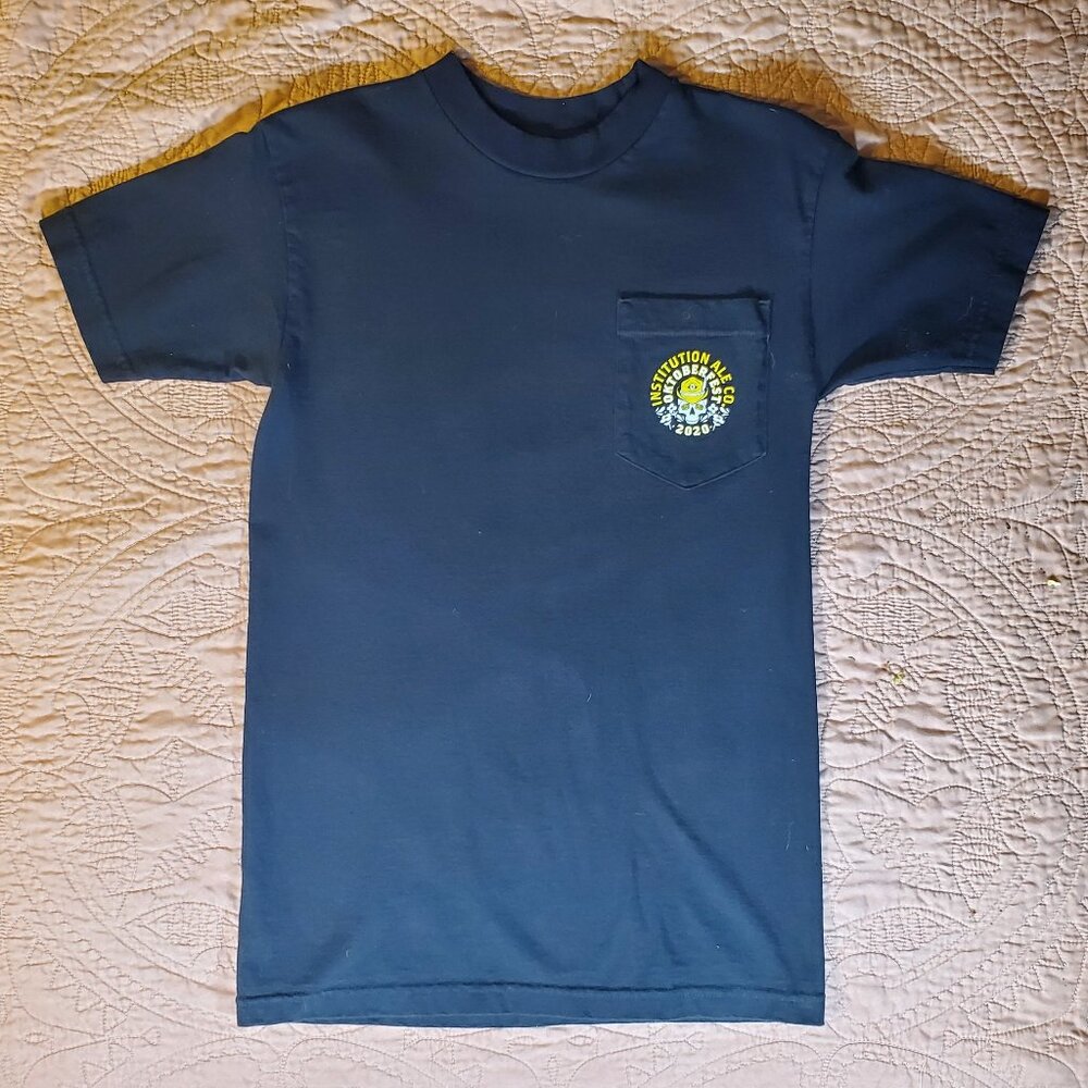 Institution Ale Company CA Craft Brewery T-Shirt Oktoberfest 2020 Men's S